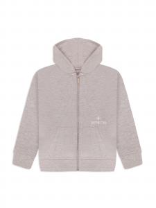 Distretto12 Толстовка с молнией 'LISBONA' в сером цвете