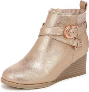 Ботильоны Blowfish Malibu Posh-k на танкетке, Rose Gold