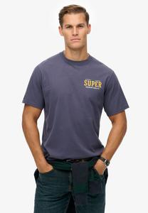 Рубашка Superdry, темно-синий