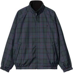 Carhartt WIP Спортивная куртка в клетку с рукавом реглан, Air Force Blue/Black