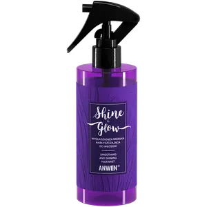 Спрей для придания блеска и гладкости волосам, 150 мл Anwen Shine&Glow