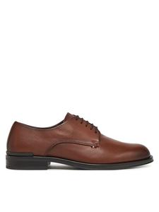 Полуботинки Core Hilfiger Leather Shoe FM0FM05375 Tommy Hilfiger, коричневый