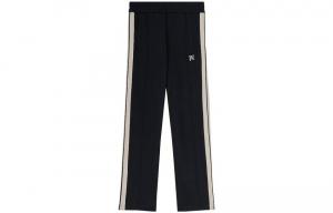 Джоггеры pa monogram из нейлона PALM ANGELS, черный