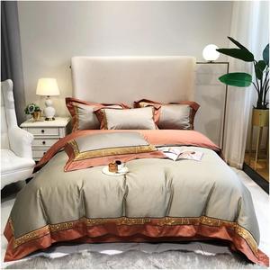 YUSIWOAL Комплект постельного белья из египетского хлопка 1000TC Flat Bed Sheet