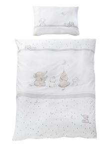 Roba Детский комплект постельного белья «Star Magic» из 2 предметов, хлопок, 100 x 135 см, серый