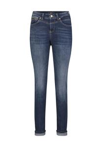 Джинсы, петля для ремня, зауженный крой, женские MAC, темно-синий