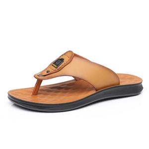 POPULAR ROUSE PR Мужские противоскользящие шлепанцы коричневые, цвет Brown