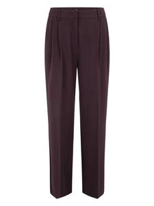 Брюки из ткани со стрелками, 30 дюймов, цвет шоколадная слива Zero