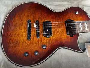 ESP E II Eclipse Tiger Eye Sunburst 2025 - Клен с тигровым глазом Sunburst