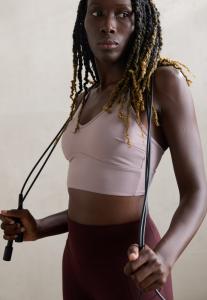 Бюстгальтер ICANIWILL NIMBLE ADJUSTABLE STRAPPY BRA, Dusty Mauve/Nude