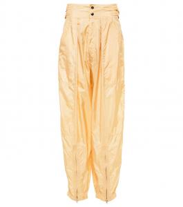 Зауженные брюки с высокой талией от Ольги Isabel Marant, Light Yellow