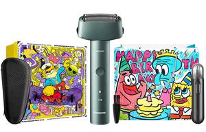 Электробритва Panasonic, зеленый