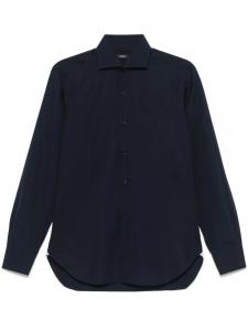 Рубашка на пуговицах Barba, синий