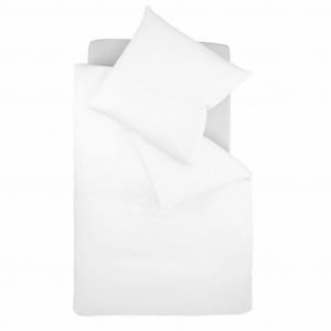 Постельное белье из сатина fleuresse цвет 200х220 см + 2 шт. 80х80 см белый