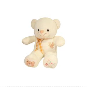 Плюшевый мишка Heart Teddy Bear, высота 80см/100см/120см/135см OUYIN, Cute Bear-Ecru