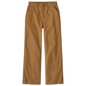 Женские брюки Point Reyes из парусины с широкими штанинами - повседневные брюки Patagonia, коричневый