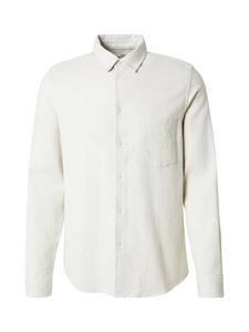 Samsøe Samsøe Рубашка на пуговицах 'Liam' бежевого цвета, Regular fit