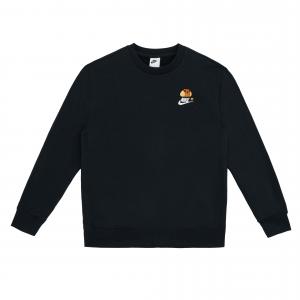 Nike Свитшоты Unisex Black Crew Neck Moderate