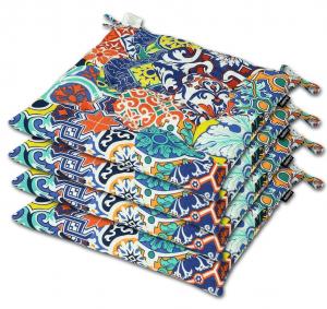 Подушка для сиденья AMPO, подушка для стула, подушка для стула, набор из 4 подушек, подушки для сиденья, 36 х 36 см