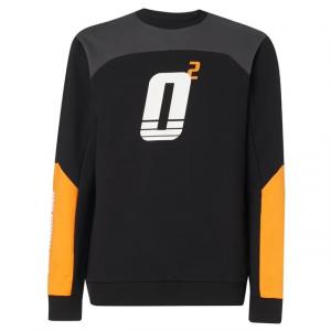 Мужская черная футболка Racing Team с длинными рукавами и круглым вырезом 472544 02e Oakley, черный