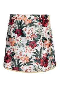 Юбка до колена Queen Queen Bade Flower, экрю