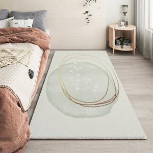 Budis Ковер 80х200 см из искусственного кашемира для спальни/гостиной/кабинета, утепленный, Jianshi Bedside Rug-09