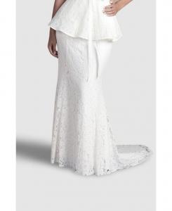 Женская кружевная свадебная макси-юбка Coast, Ivory