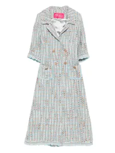 Пальто Solene с карманом Miau By Clara Rotescu, синий