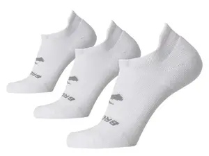 Носки Run-In No Show Socks - 3 Pack Brooks, белый