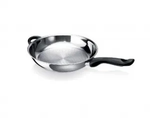 Сковорода Beka Gourmet 205928, максимальный диаметр 28 см, нержавеющая сталь, подходит для индукционных плит. Beka Cookware