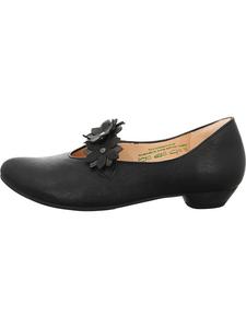 Think! Черные кожаные балетки