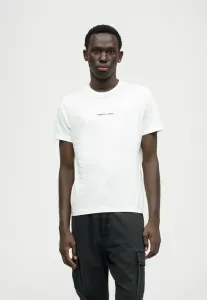 Футболка с принтом на тему автоспорта Replay, Natural White