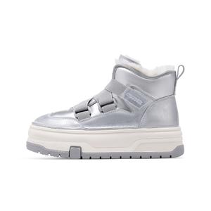 C°BANNER Серебряные короткие зимние ботинки для женщин, цвет Silver