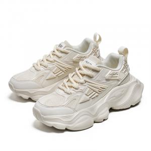 Низкие массивные кроссовки мужские NANJIREN, Beige