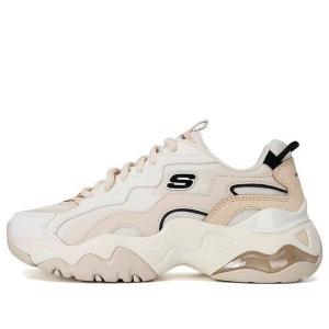 Кроссовки dlites 3-high alert shoes 'white pink' Skechers, белый