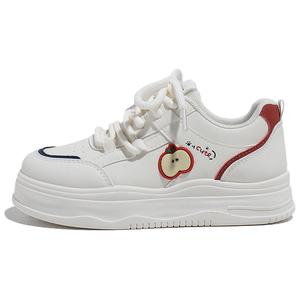 Женские износостойкие низкие кроссовки Babaya, Beige Red