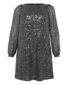 Вечернее платье KAFFE CURVE Laila, серебряный