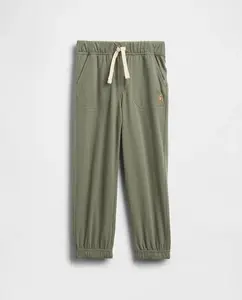 Детские спортивные штаны с карманами Gap, зеленый