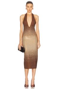Платье Aviana Retrofete, Nude & Chestnut