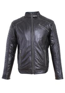 Кожаная куртка Ricano, черный