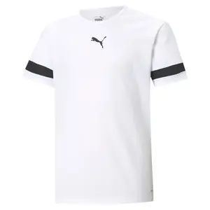 Тренировочный топ PUMA "TEAMRISE JERSEY JR", белый