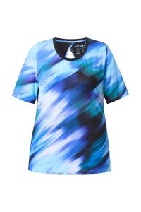 Рубашка Ulla Popken, светло-синий/темно-синий