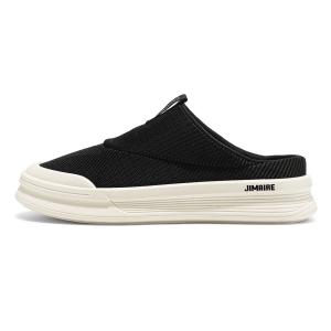 Мужские сандалии с закрытым носком, устойчивые к истиранию и резиновой подошвой King Jinmai, Black