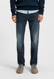 Джинсы облегающего кроя BOSS, темно-синий