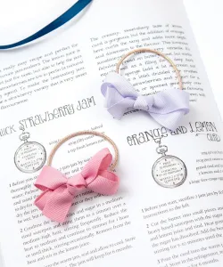 Небольшие резинки для волос (набор из 2 штук) Panpantutu, цвет Prima Rose X Lavender