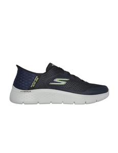 Мужские сандалии Skechers Go Walk Flex Slip-ins синего цвета.