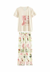 Пижамный комплект B by Ted Baker REGULAR FIT SET , Cream/Beige