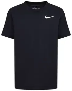 Детская футболка Nike Dri-FIT Legend для маленьких детей, черный
