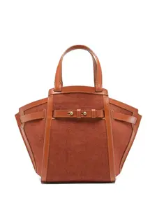 Седельная сумка с отделкой из седельной кожи Officine Creative, оранжевый