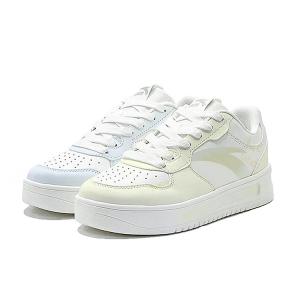 Легкоскользящие, износостойкие, легкие низкие кеды для скейтбординга для мужчин Anta, желтый синий mismatched